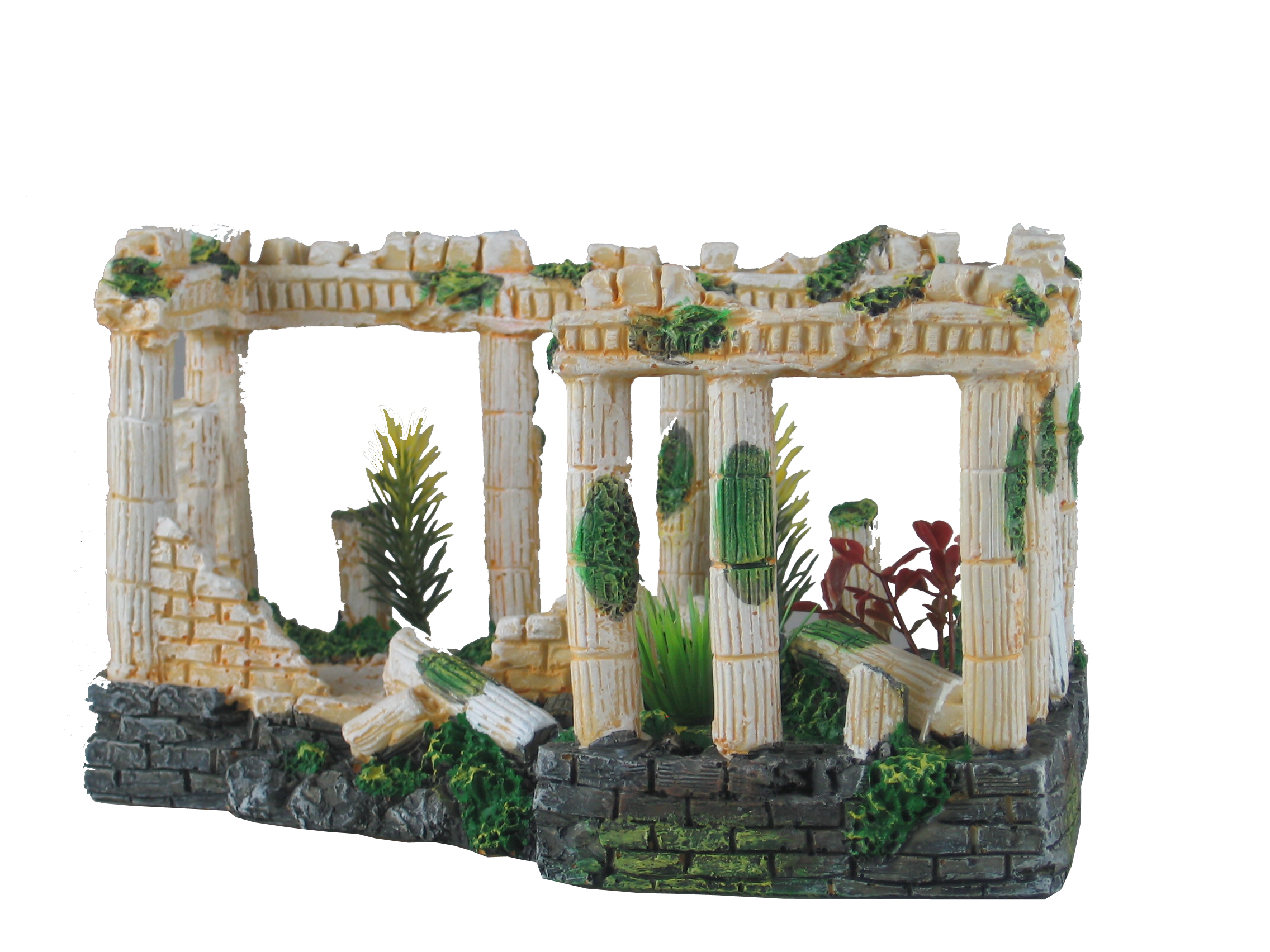 Ancient Roman Ruins Ornament for Aquarium Fish Tank Decoration